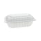 Pactiv Vented Microwavable Hinge-Lid Takeout Container, 9x6x3.1, White, PK170 PK YCNW0205 - alternate 1